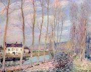 Loing Kanal Alfred Sisley